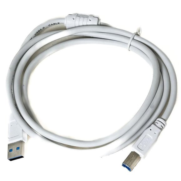 NEW USB Printer Cable Lead Canon Pixma TS705 TS3151 TS3355 TS5050 TS5151 TS5352 - Picture 2 of 2